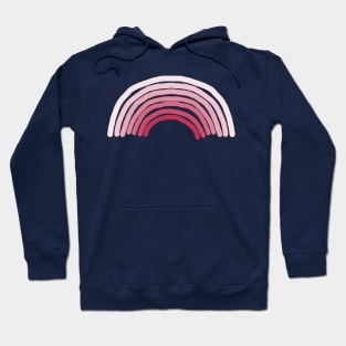 Viva Magenta Rainbow Pantone Color of the Year 2023 Hoodie